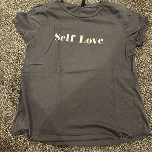 Self Love Women's Top - Charcoal